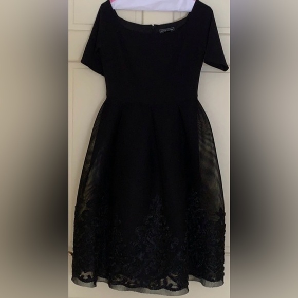 Jessica Howard Black Dress, Size 12 - Picture 7 of 12